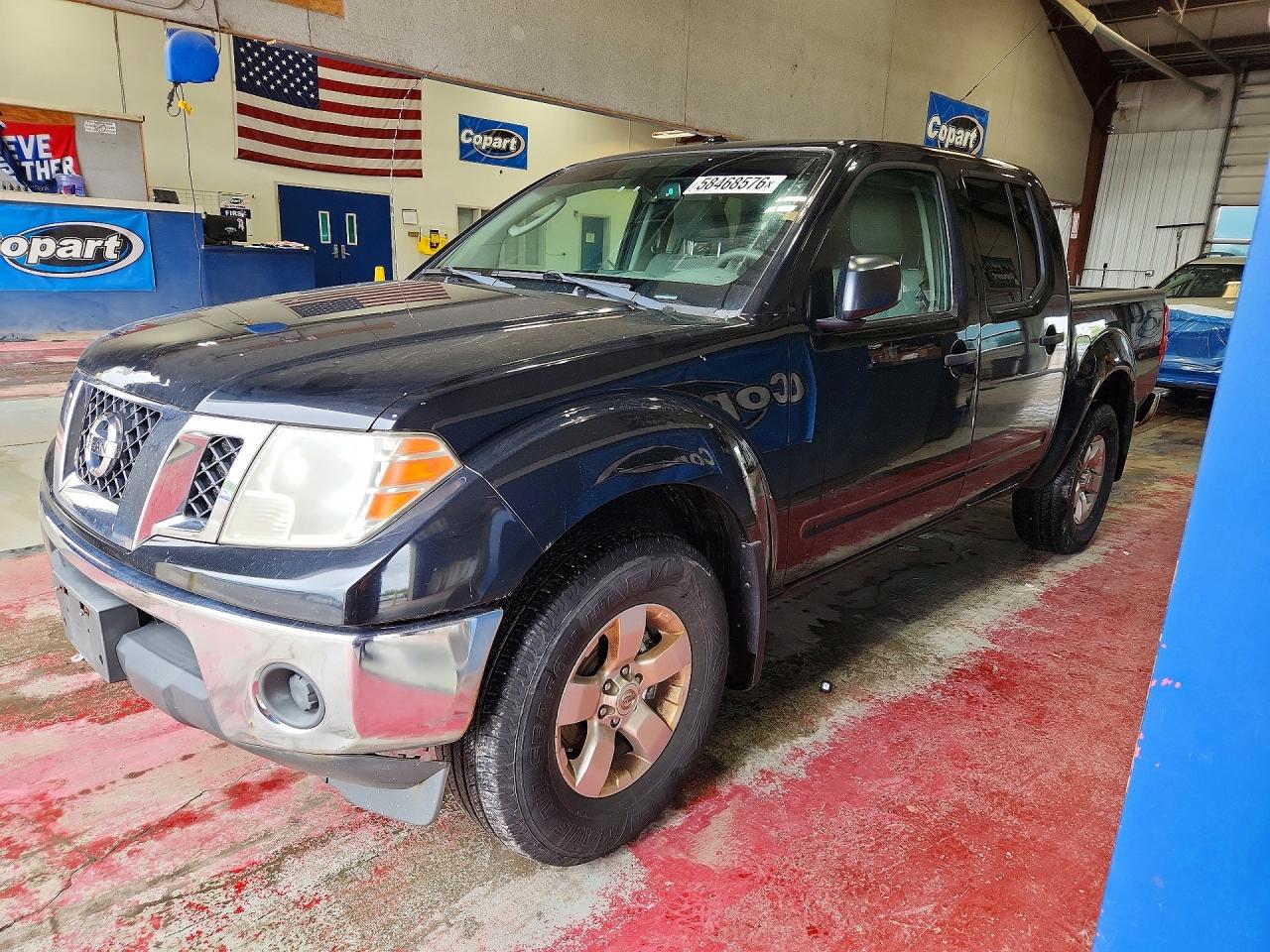 2011 Nissan Frontier S Black vin: 1N6AD0EV8BC419063