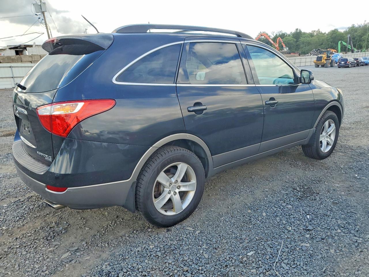 2008 Hyundai Veracruz Gls Black vin: KM8NU73CX8U073868
