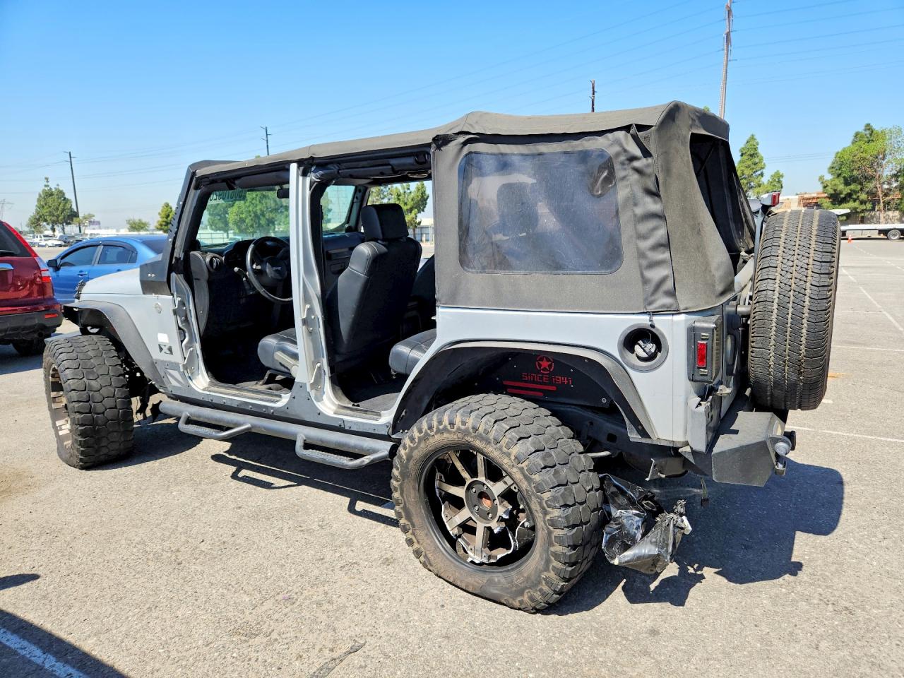 2007 Jeep Wrangler X Silver vin: 1J4GA39167L161948