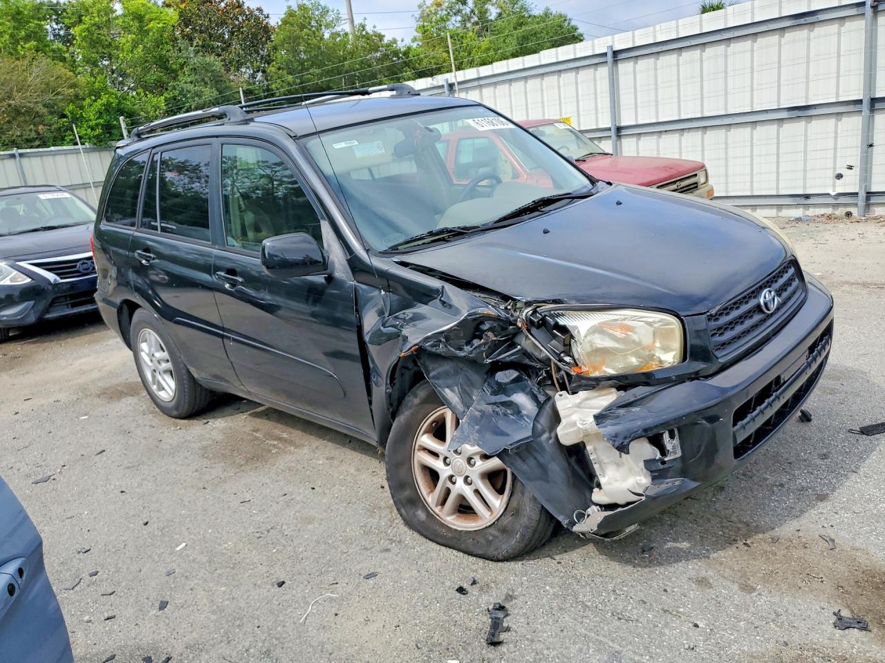 2003 Toyota Rav4 Base Black vin: JTEGH20V530092558