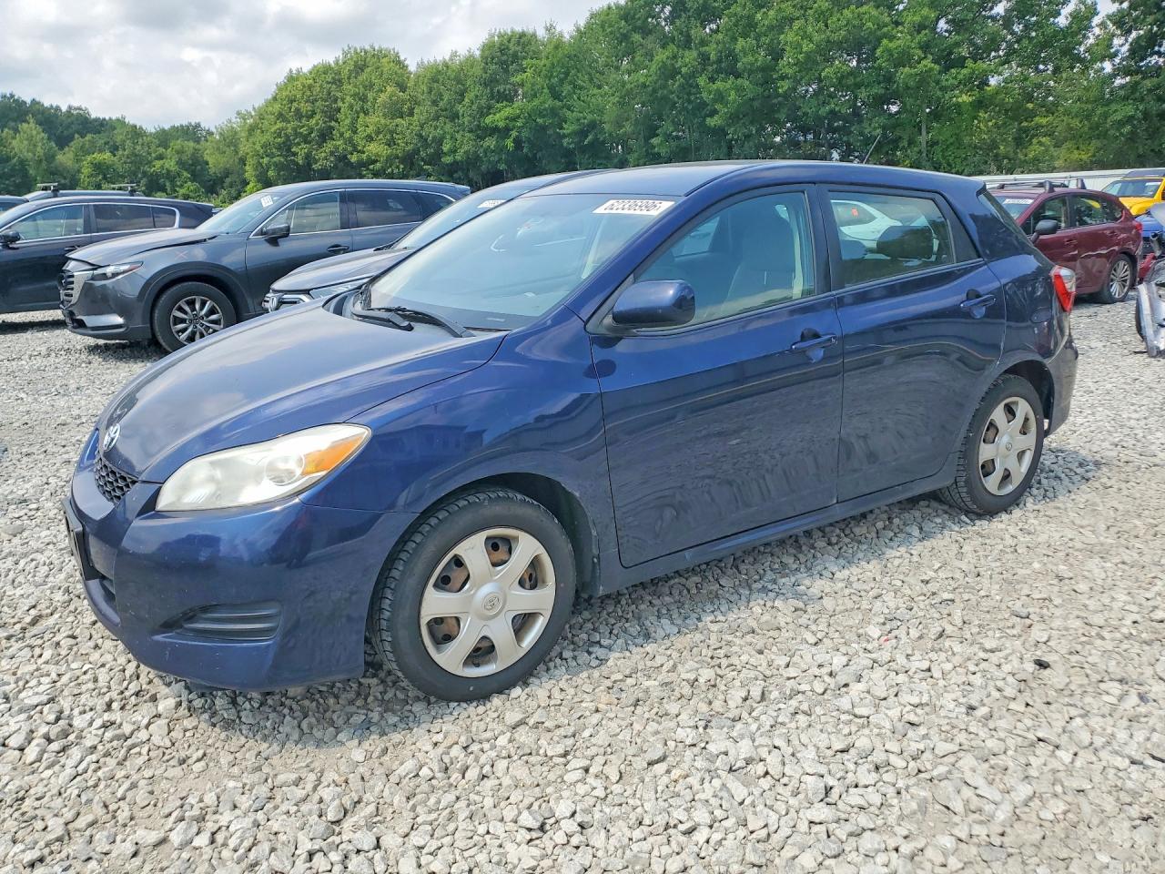 2010 Toyota Matrix Base Blue vin: 2T1KU4EE8AC363565