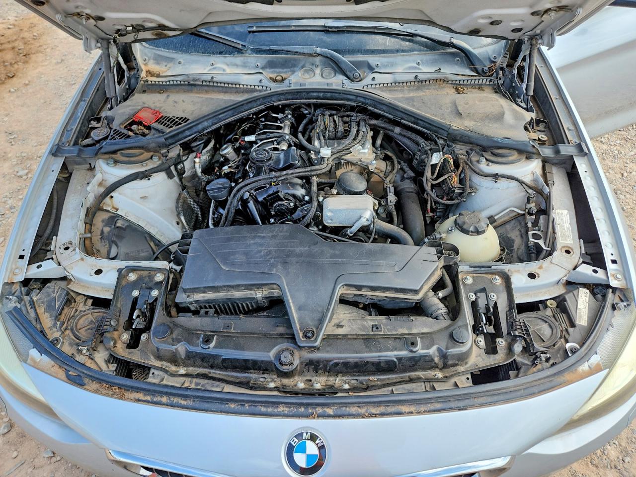 2014 Bmw 328 Xigt Silver vin: WBA3X5C52ED242718