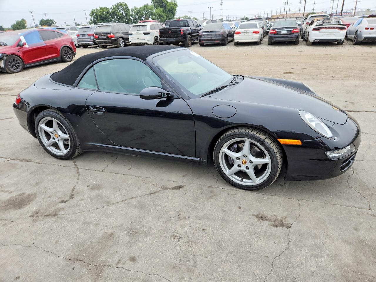 2006 Porsche 911 Carrera (2wd) Black vin: WP0CA29996S755359