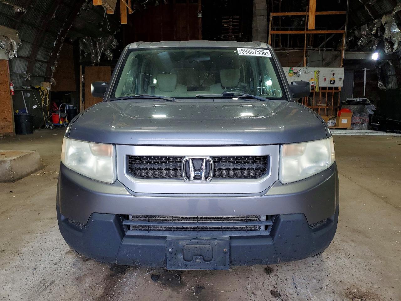 2010 Honda Element Lx Gray vin: 5J6YH2H38AL002658