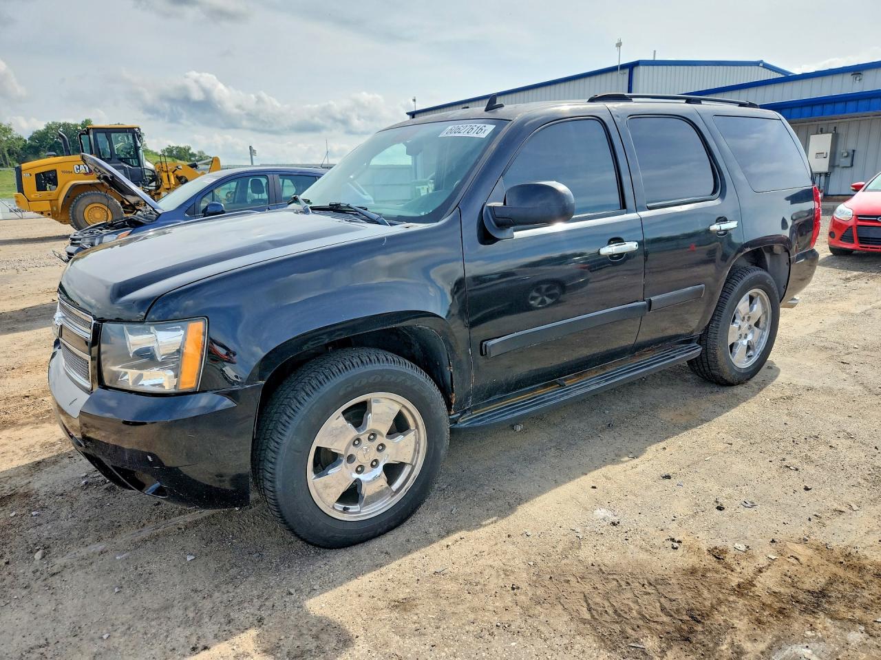 2007 Chevrolet Tahoe K1500 Black vin: 1GNFK13087J205518