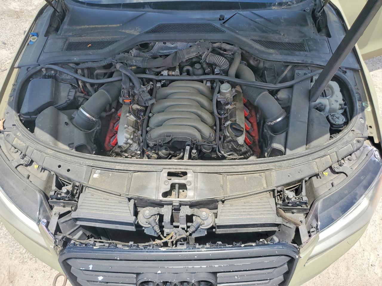 2011 Audi A8 L Quattro Green vin: WAURVAFD5BN012091