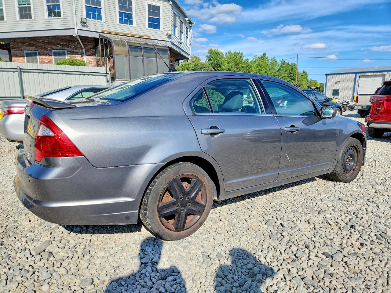 2010 Ford Fusion Se Silver vin: 3FAHP0HG5AR337237