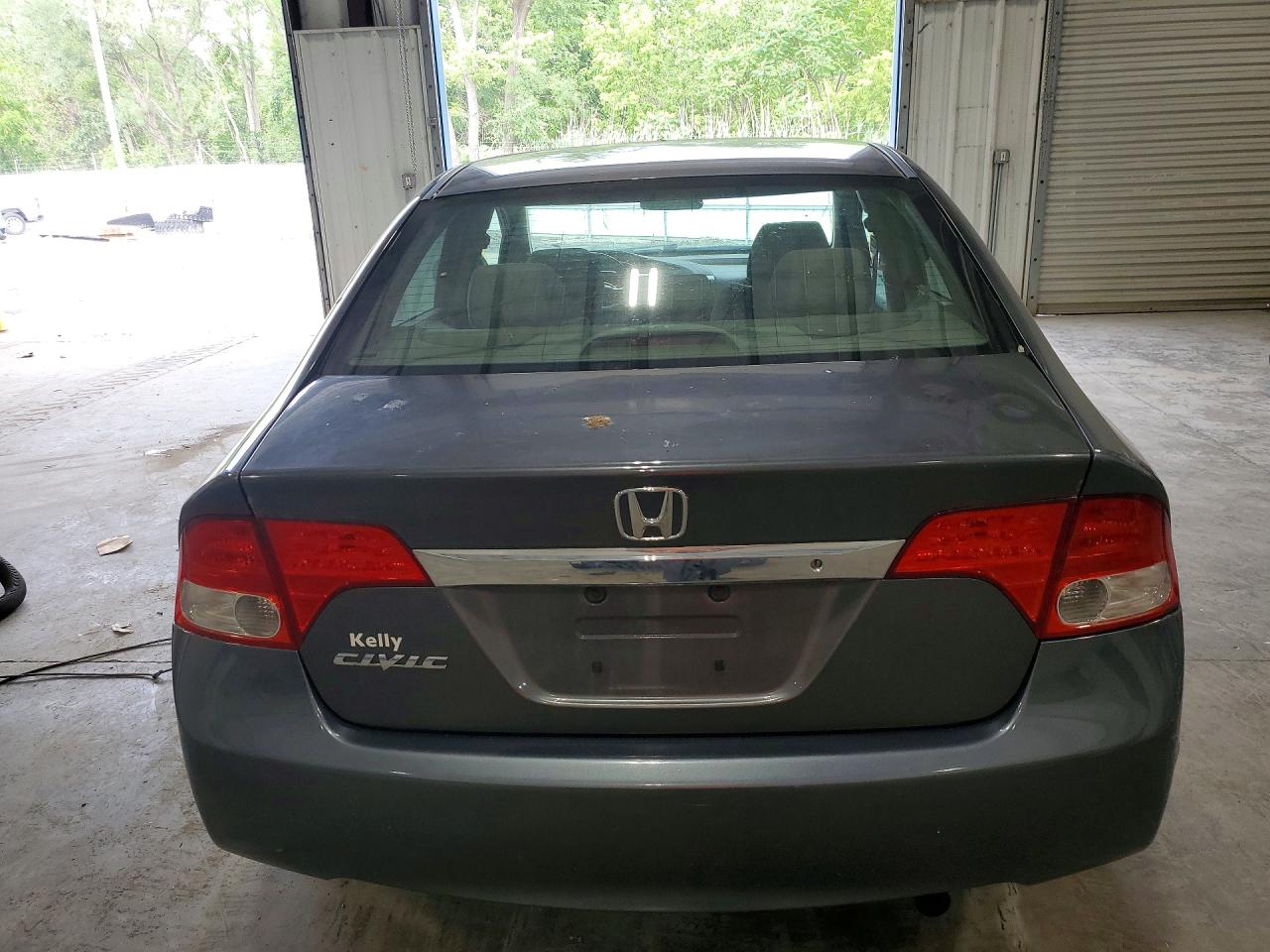 2011 Honda Civic Lx Gray vin: 2HGFA1E52BH516216