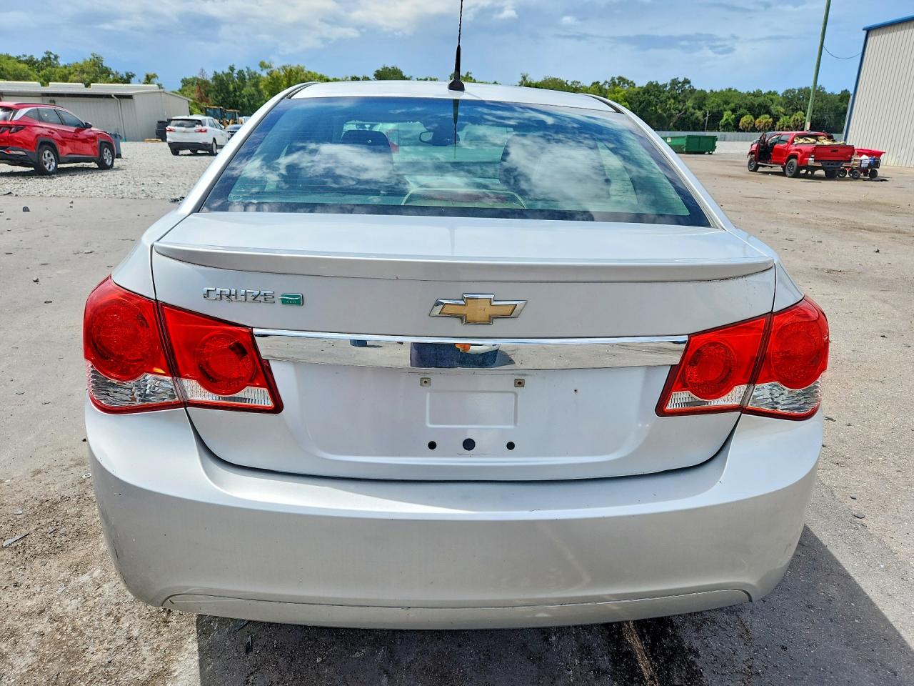 2012 Chevrolet Cruze Eco Silver vin: 1G1PJ5SC4C7366144