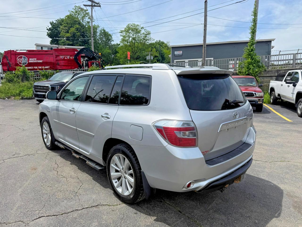 2010 Toyota Highlander Hybrid Limited Серебряный vin: JTEJW3EH5A2043009