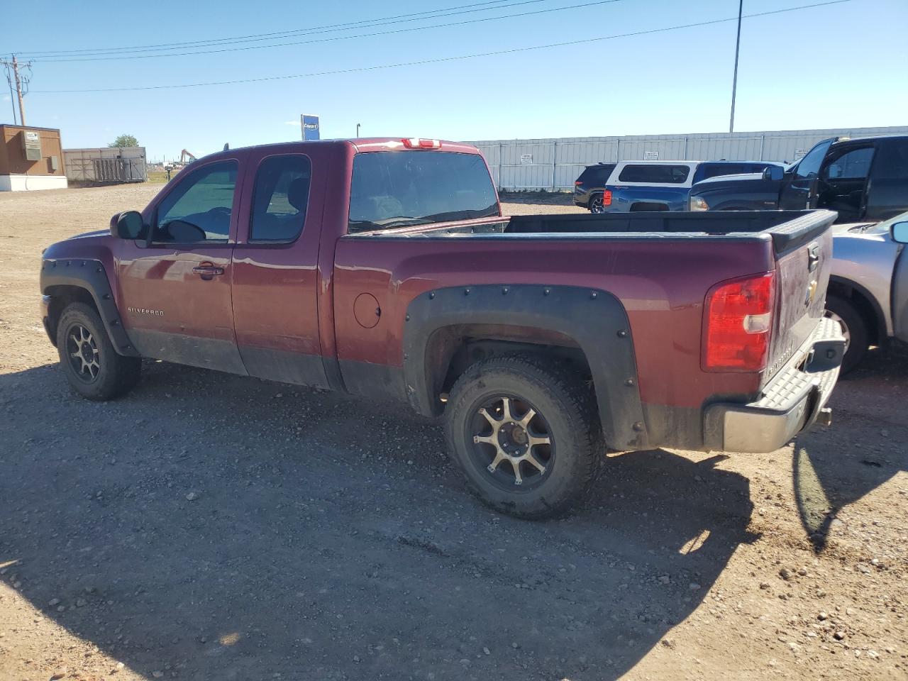 2013 Chevrolet Silverado K1500 Lt Maroon vin: 1GCRKSE71DZ358485