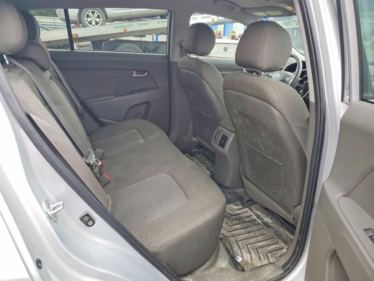 2015 Kia Sportage Lx Silver vin: KNDPBCAC9F7780356