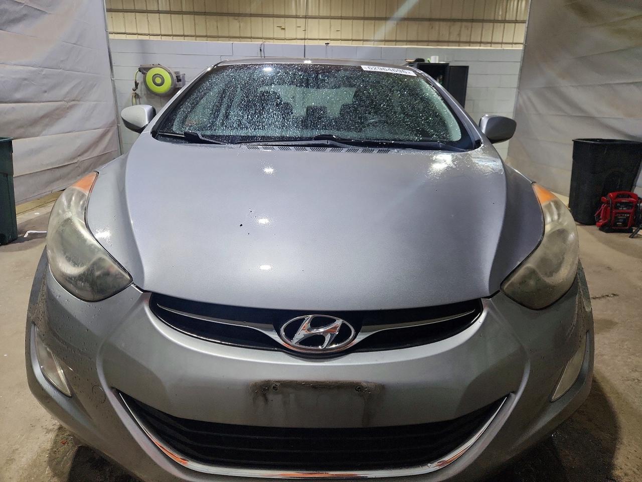 2013 Hyundai Elantra Gls Silver vin: KMHDH4AE7DU618373