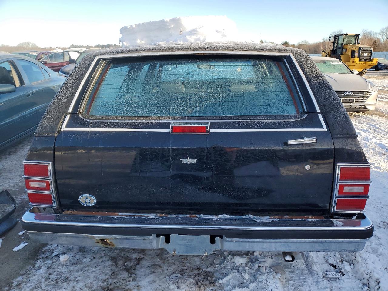1988 Chevrolet Caprice Classic Black vin: 1G1BN81Y9JR181506