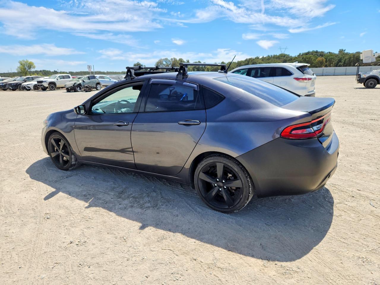 2015 Dodge Dart Sxt Gray vin: 1C3CDFBB7FD194597