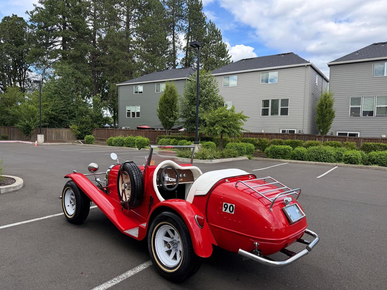 1927 Bugatti 1972 Vw Kit Car Red vin: 1122868402