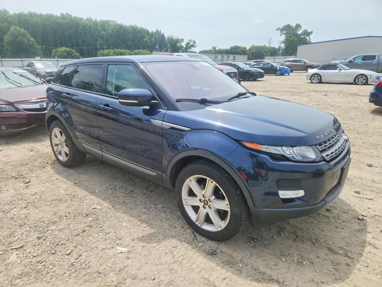 2013 Land Rover Range Rover Evoque Pure Premium Синий vin: SALVR2BG8DH809912