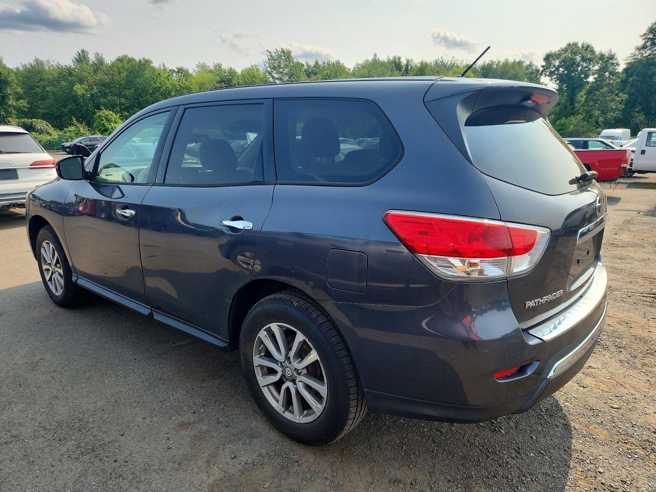 2013 Nissan Pathfinder S Gray vin: 5N1AR2MM1DC645324