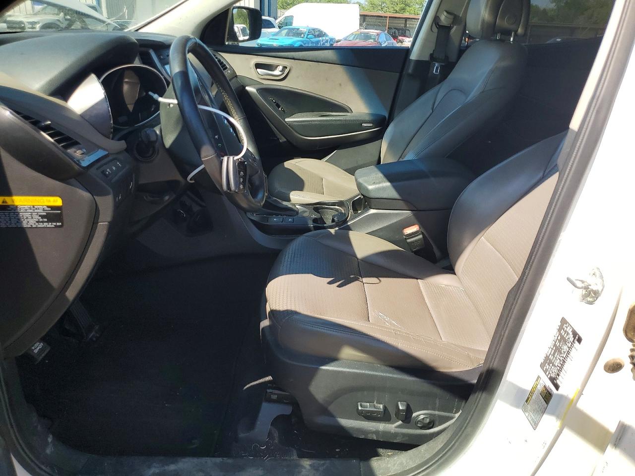 2014 Hyundai Santa Fe Sport 2.4l White vin: 5XYZU3LB6EG186543