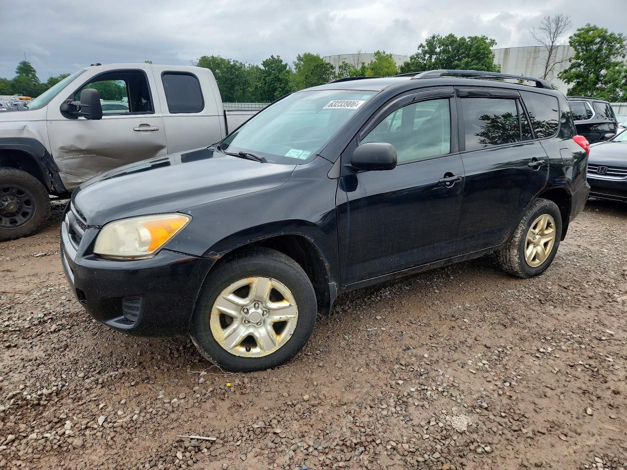 2011 Toyota Rav4 Base Black vin: 2T3ZF4DV1BW066087