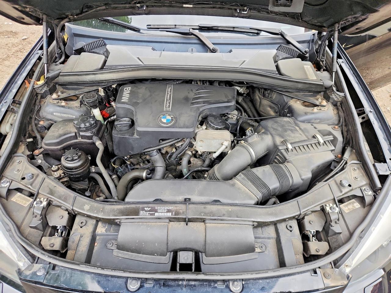 2014 Bmw X1 Xdrive28i Черный vin: WBAVL1C59EVY17064