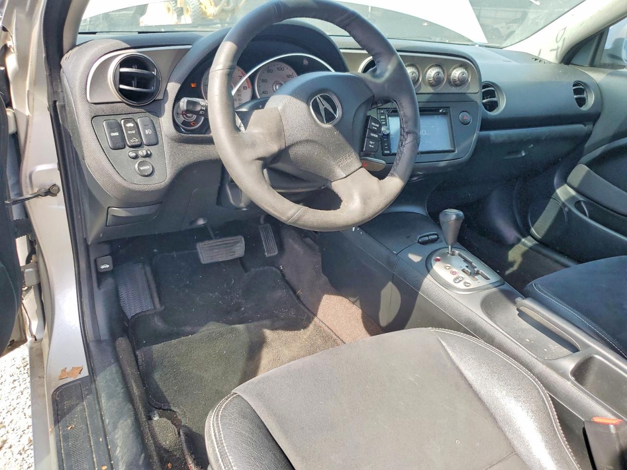 2004 Acura Rsx Silver vin: JH4DC54804S019162