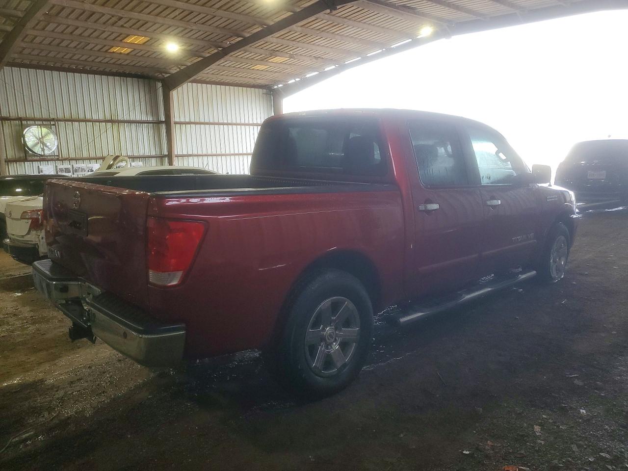 2015 Nissan Titan Sv Red vin: 1N6AA0EDXFN514573