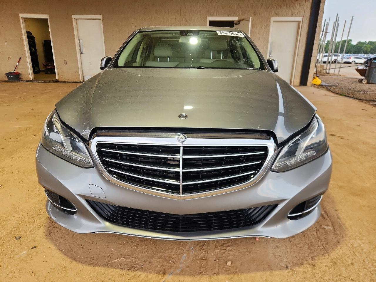 2014 Mercedes-benz E 350 Silver vin: WDDHF5KB1EA860817