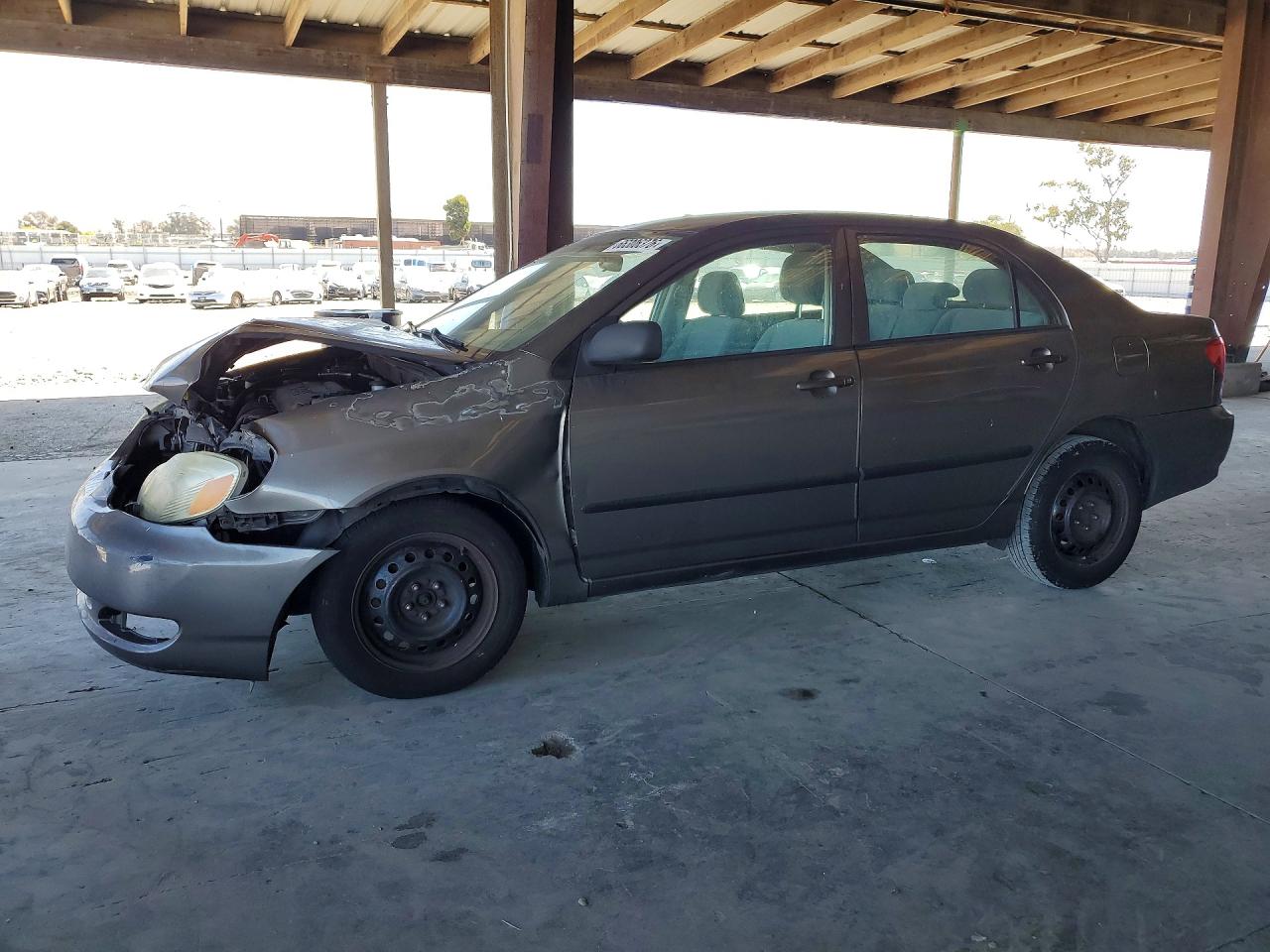 2008 Toyota Corolla Ce Gray vin: 1NXBR32E58Z953585