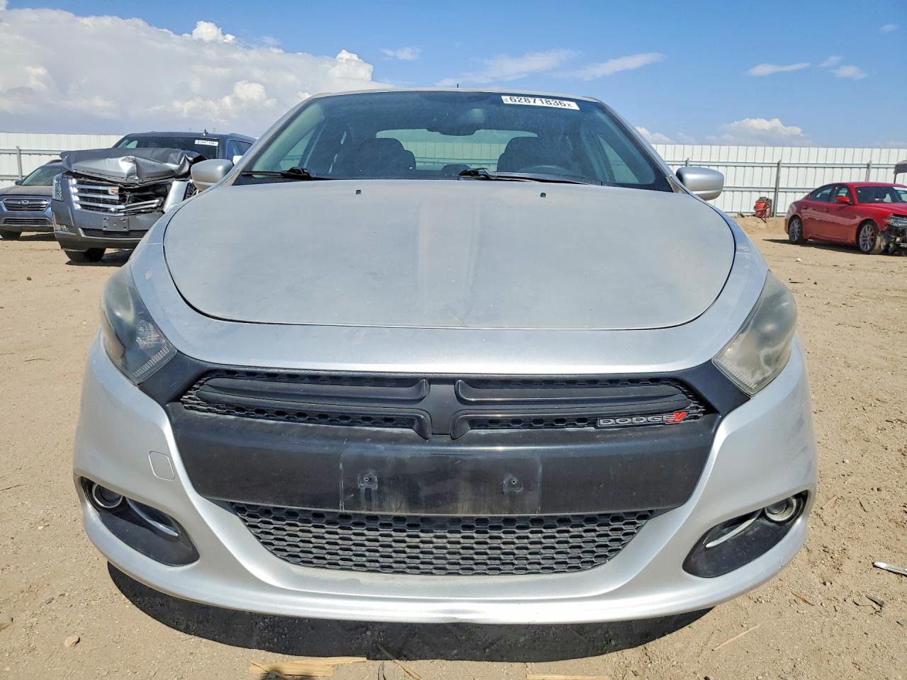 2013 Dodge Dart Sxt Silver vin: 1C3CDFBA0DD309352