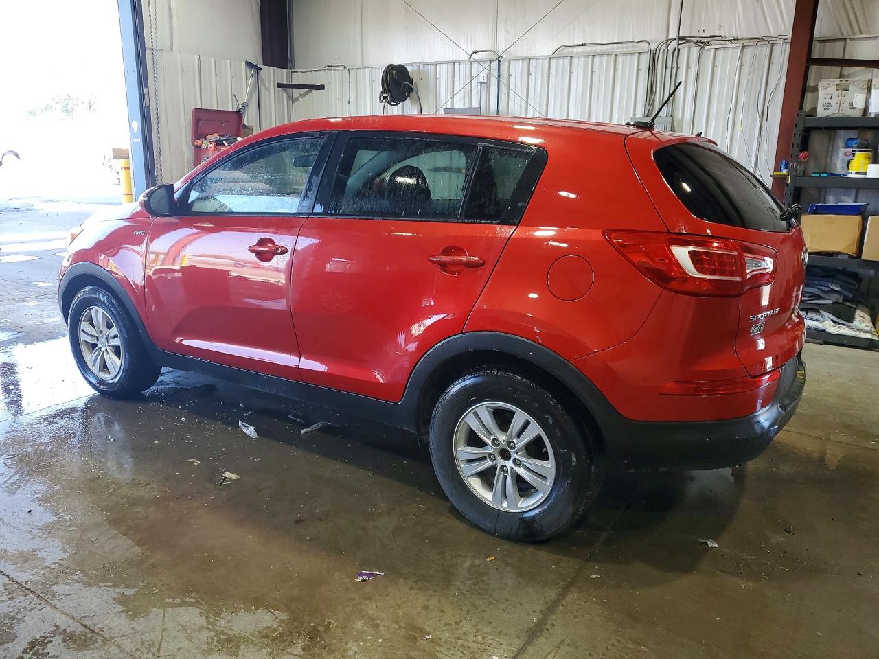 2011 Kia Sportage Lx Red vin: KNDPBCA29B7016248