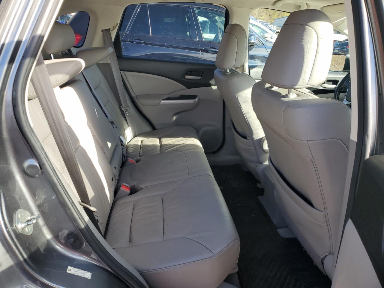 2012 Honda Cr-v Exl Gray vin: 2HKRM4H72CH629030