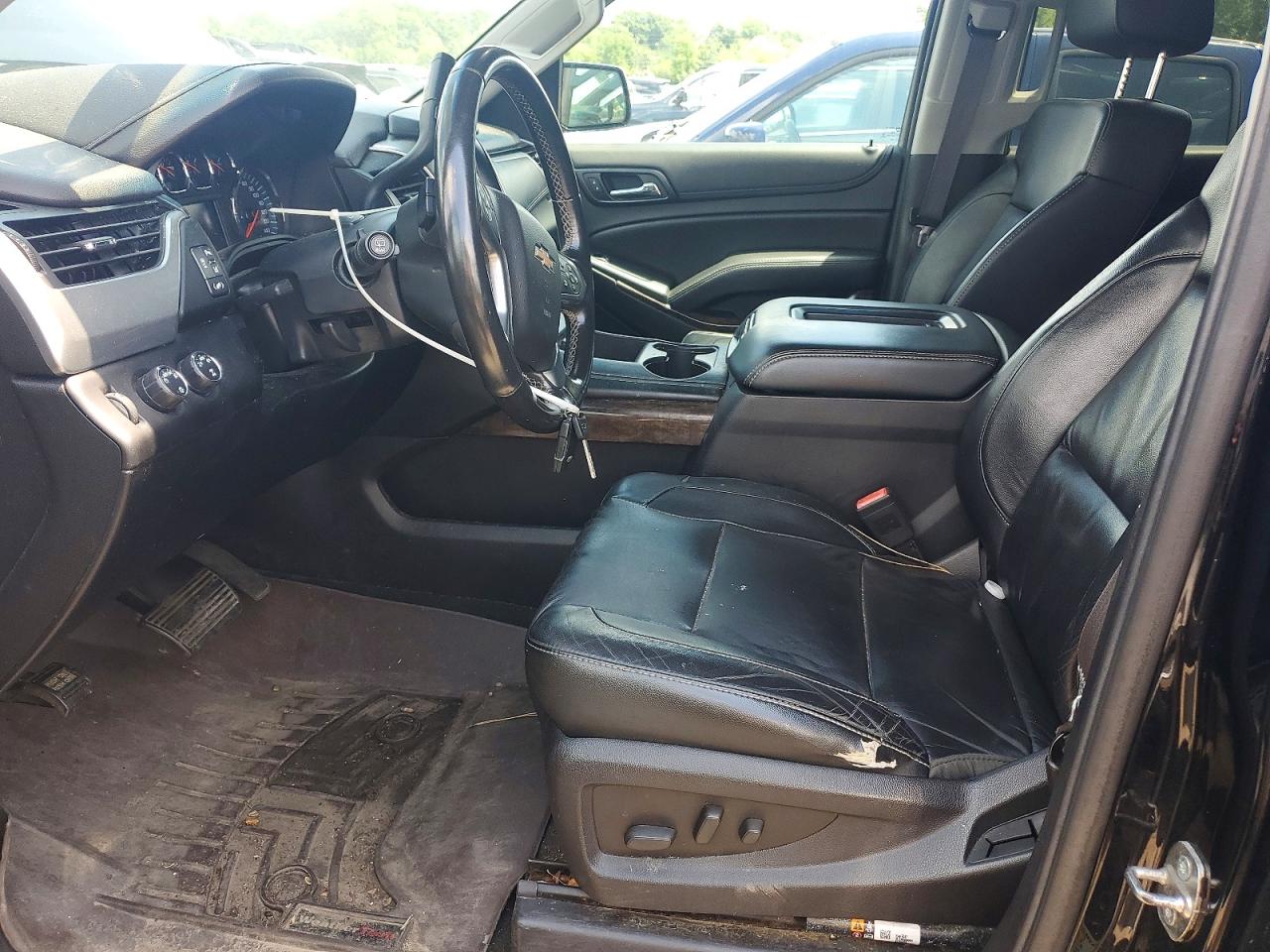 2015 Chevrolet Tahoe K1500 Lt Black vin: 1GNSKBKC5FR536833