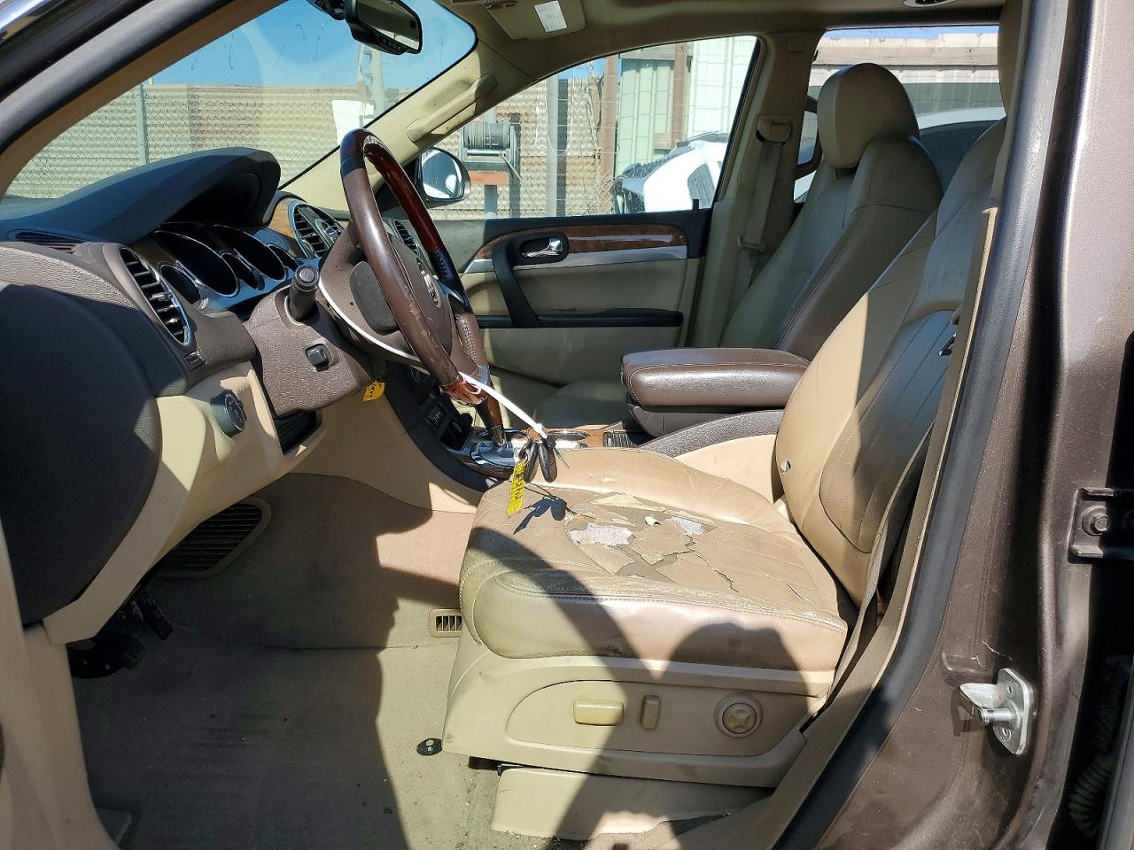 2008 Buick Enclave Cxl Brown vin: 5GAEV23718J164876