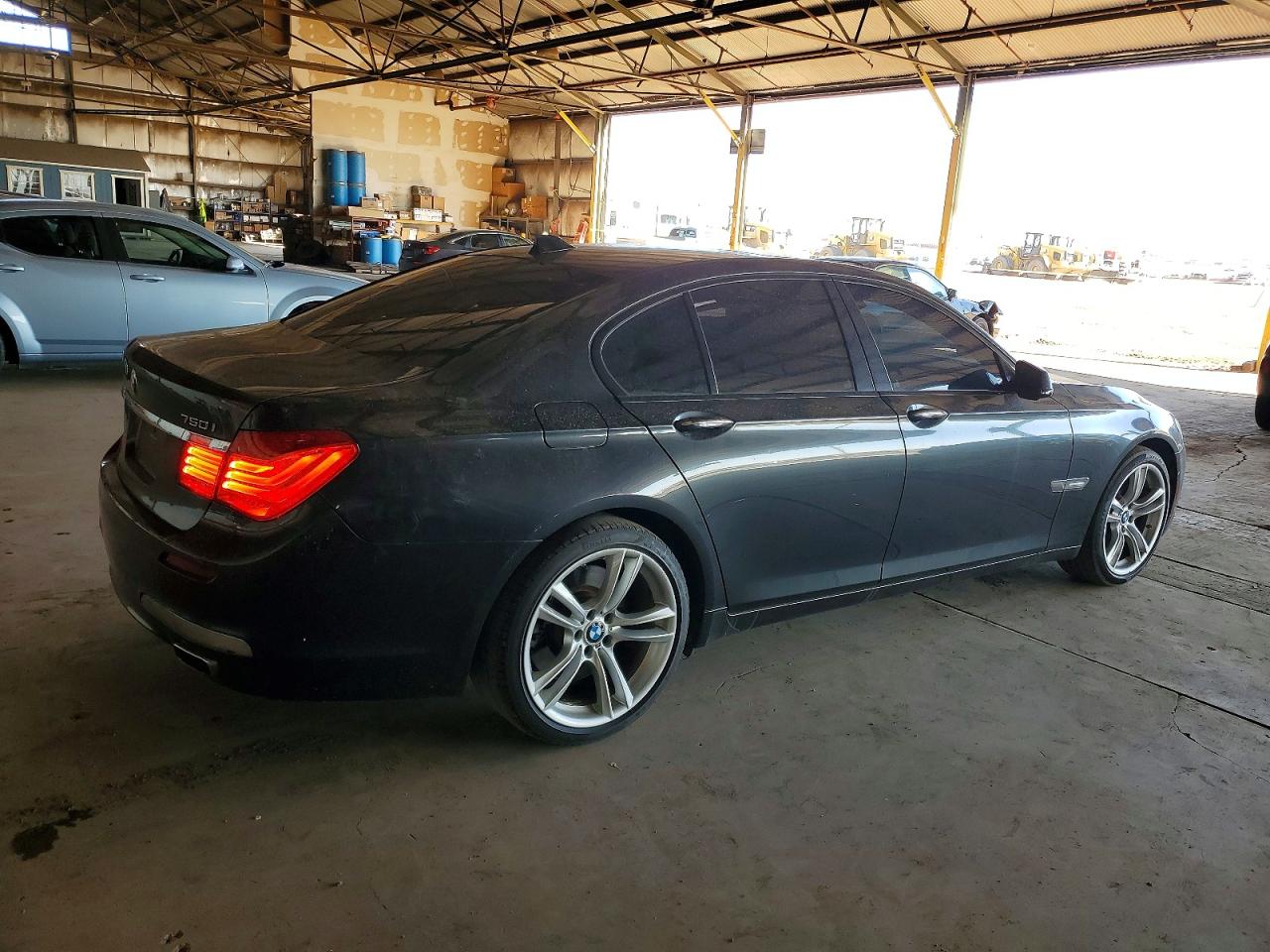 2010 Bmw 750 I Charcoal vin: WBAKA8C54ACY36077