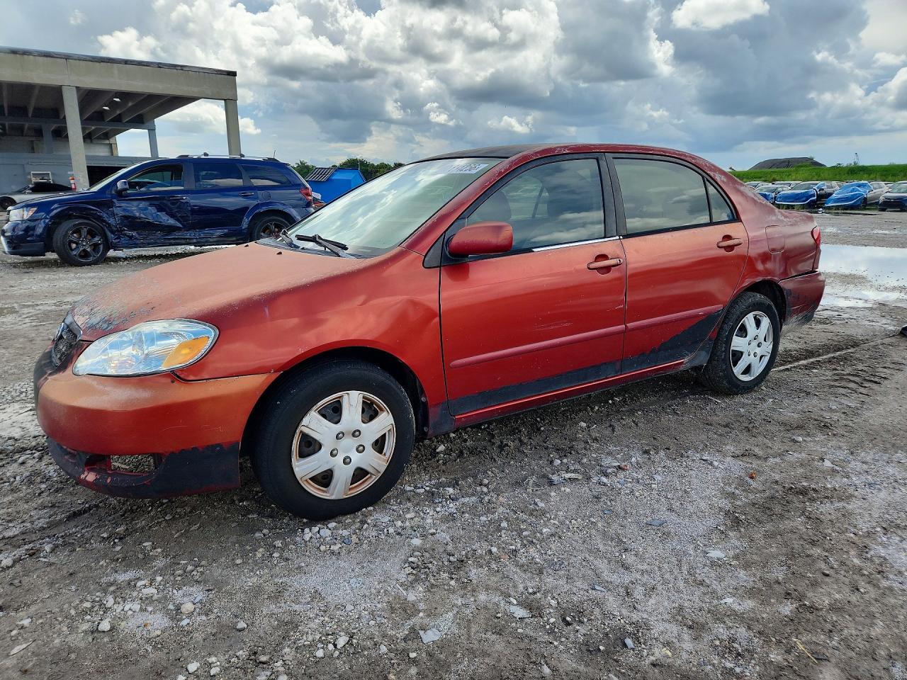 2006 Toyota Corolla Le Red vin: 2T1BR30E76C661115