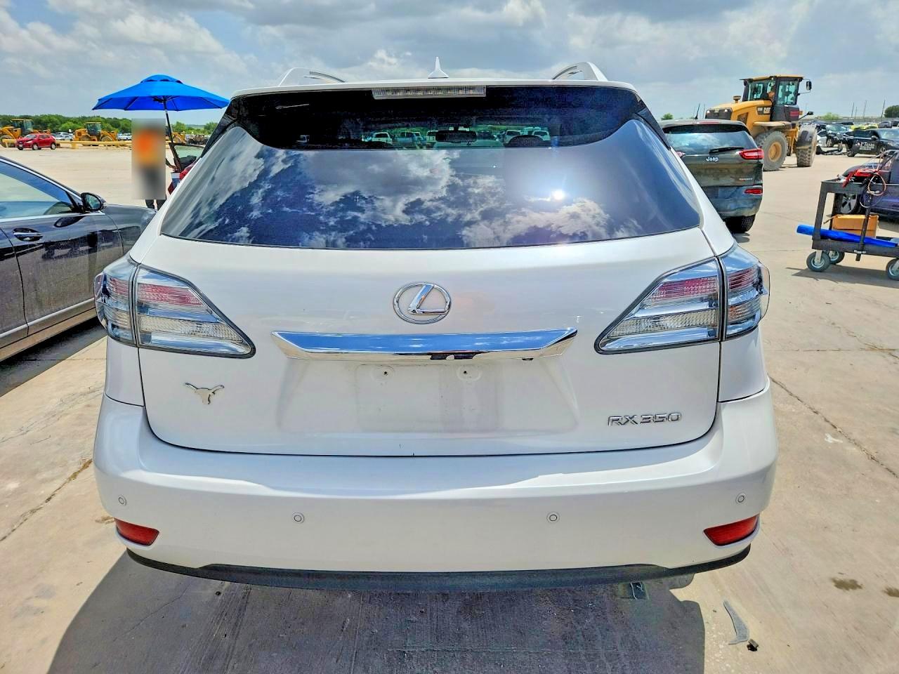 2011 Lexus Rx 350 White vin: 2T2ZK1BA2BC045491