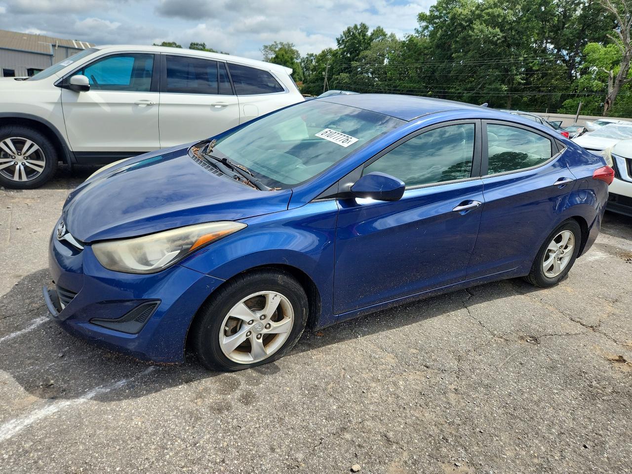 2015 Hyundai Elantra Se Blue vin: 5NPDH4AE0FH567879
