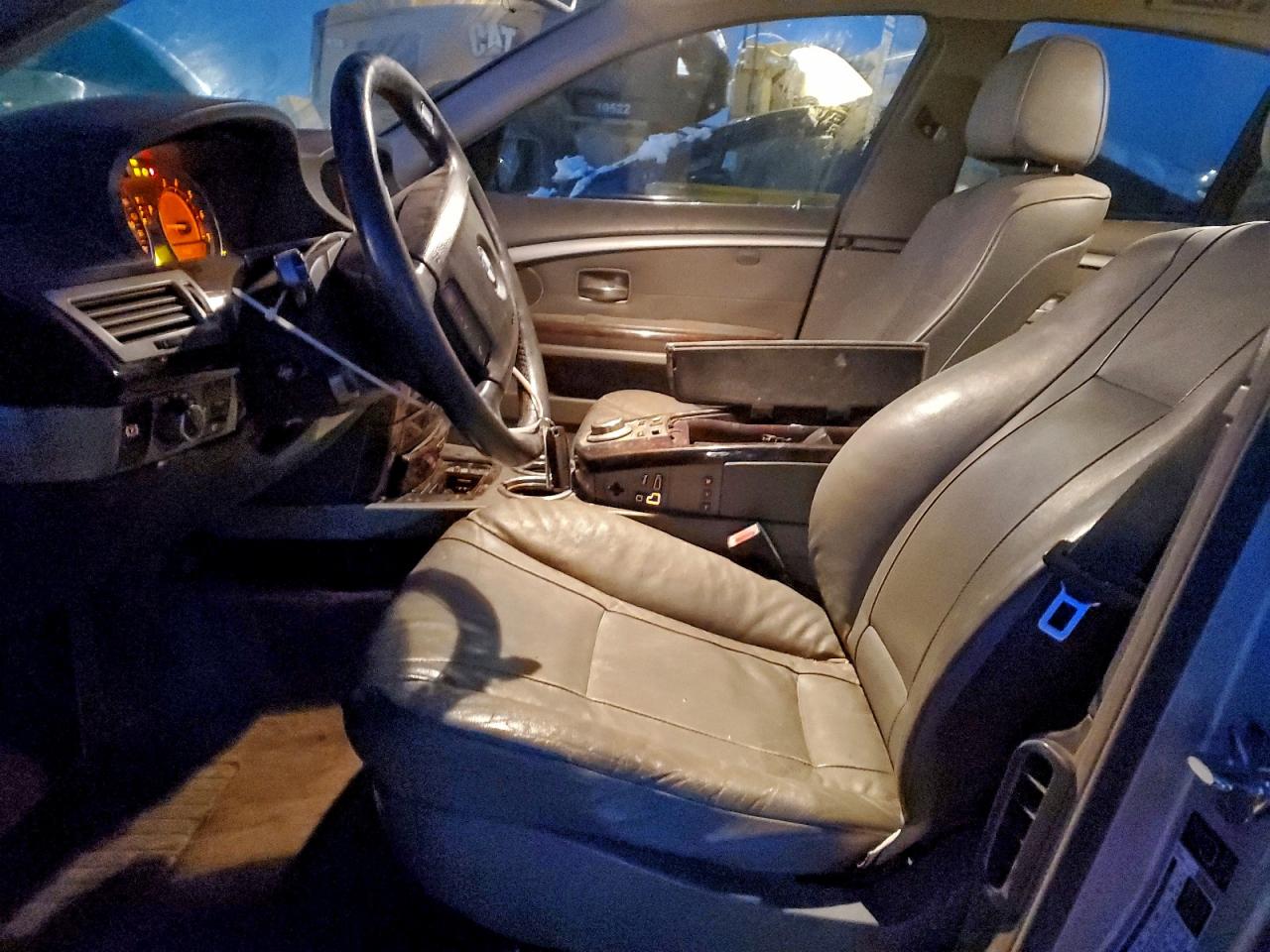 2006 Bmw 750 I Silver vin: WBAHL83536DT05152