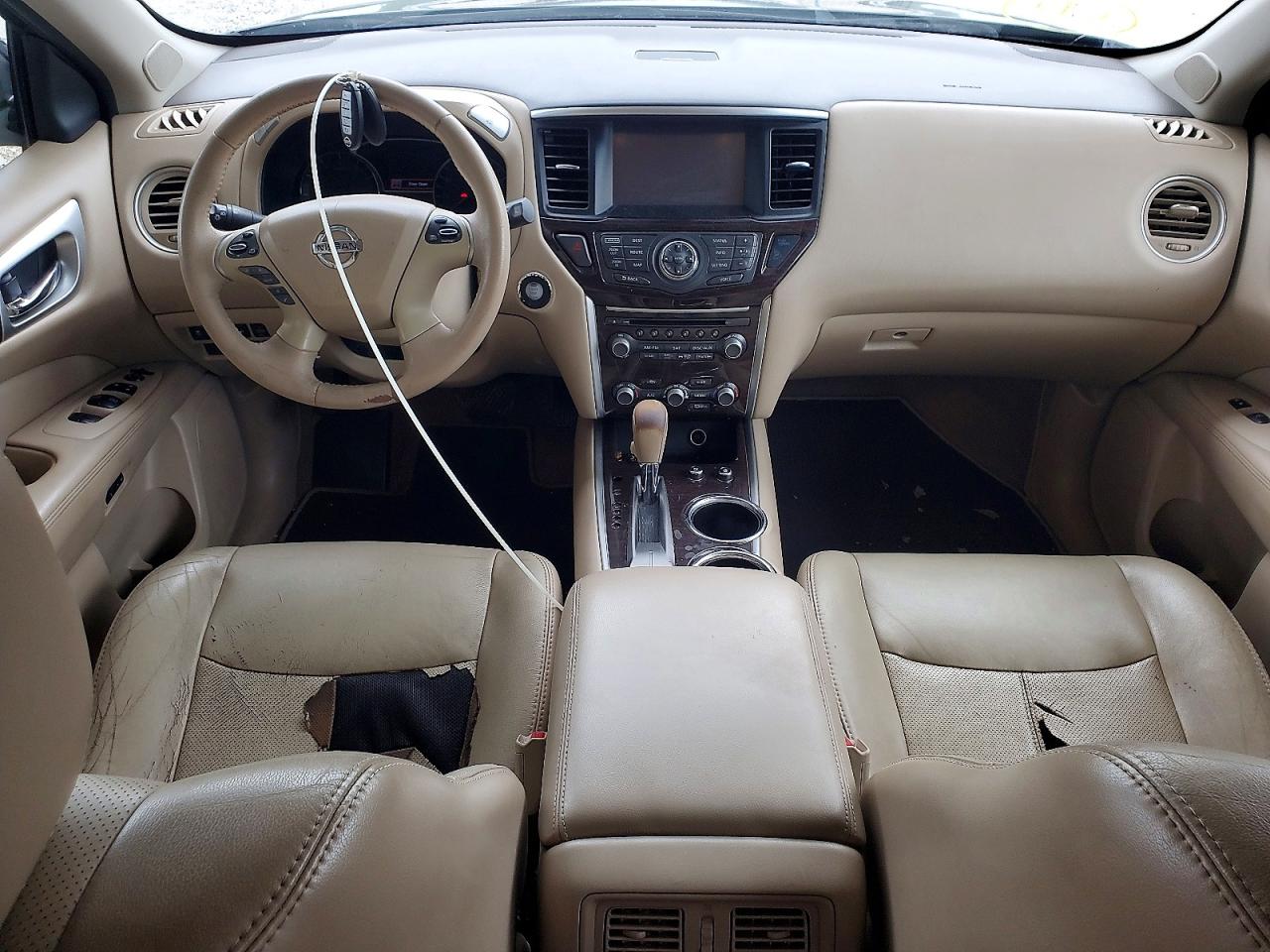 2014 Nissan Pathfinder S Коричневый vin: 5N1AR2MN7EC650599
