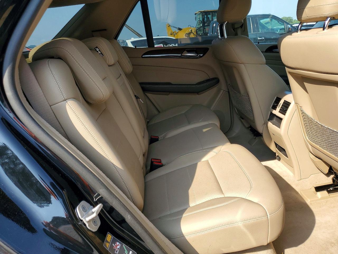2015 Mercedes-benz Ml 350 4matic Black vin: 4JGDA5HB3FA617425
