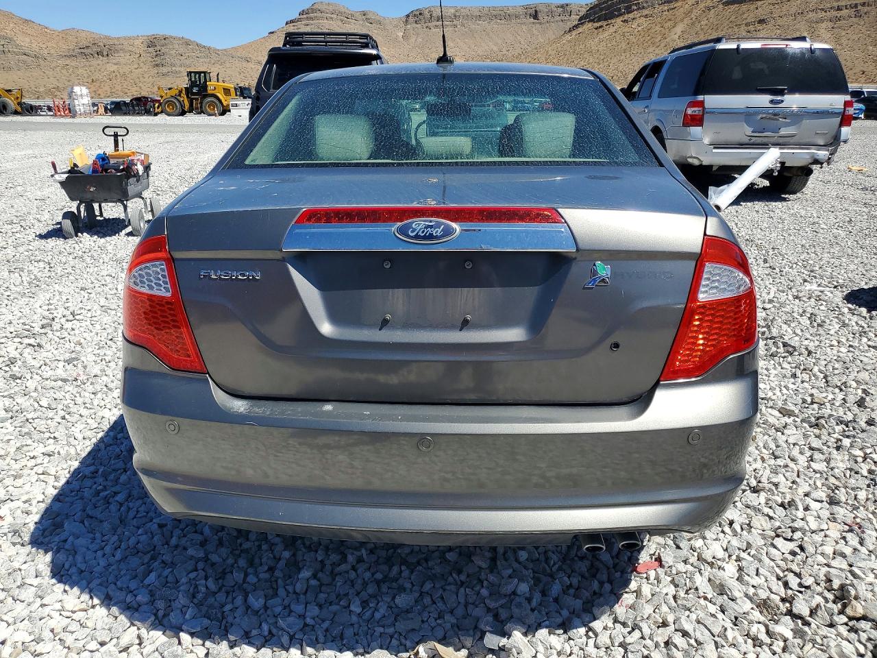 2011 Ford Fusion Hybrid Серый vin: 3FADP0L35BR110201