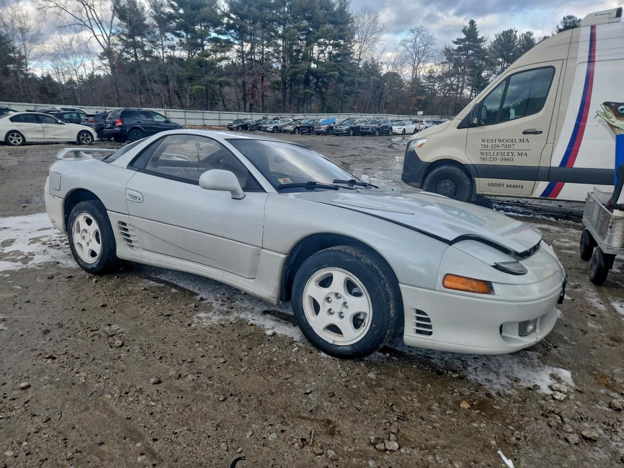 1993 Mitsubishi 3000 Gt Белый vin: JA3BM54J0PY011331