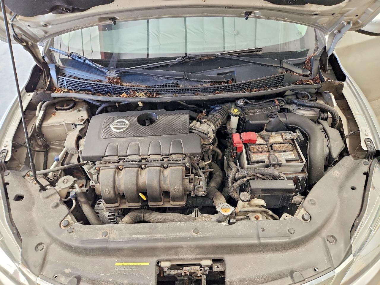 2014 Nissan Sentra Fe+ S Silver vin: 3N1AB7AP3EY249508
