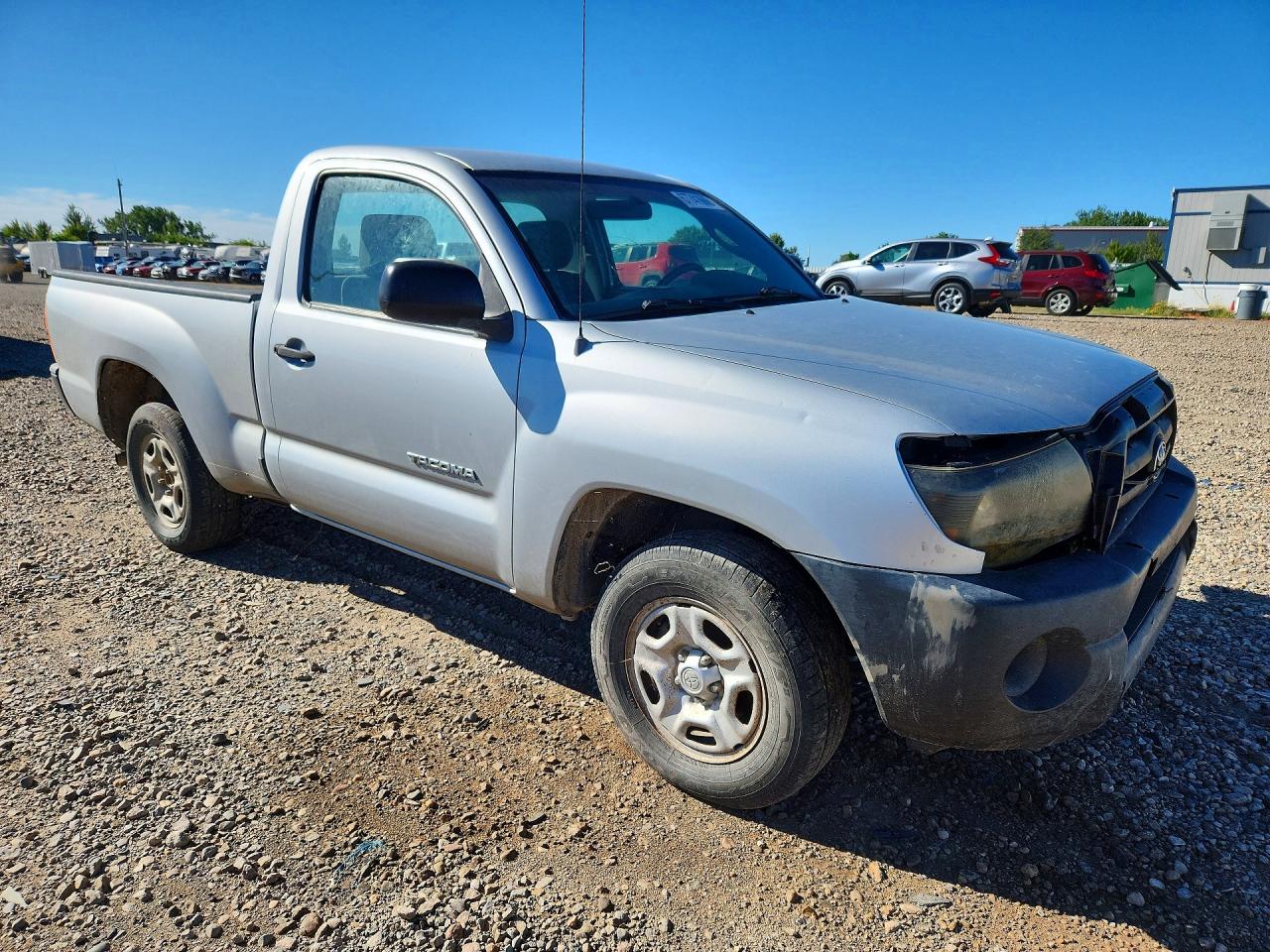 2008 Toyota Tacoma Base Silver vin: 5TENX22N38Z562802