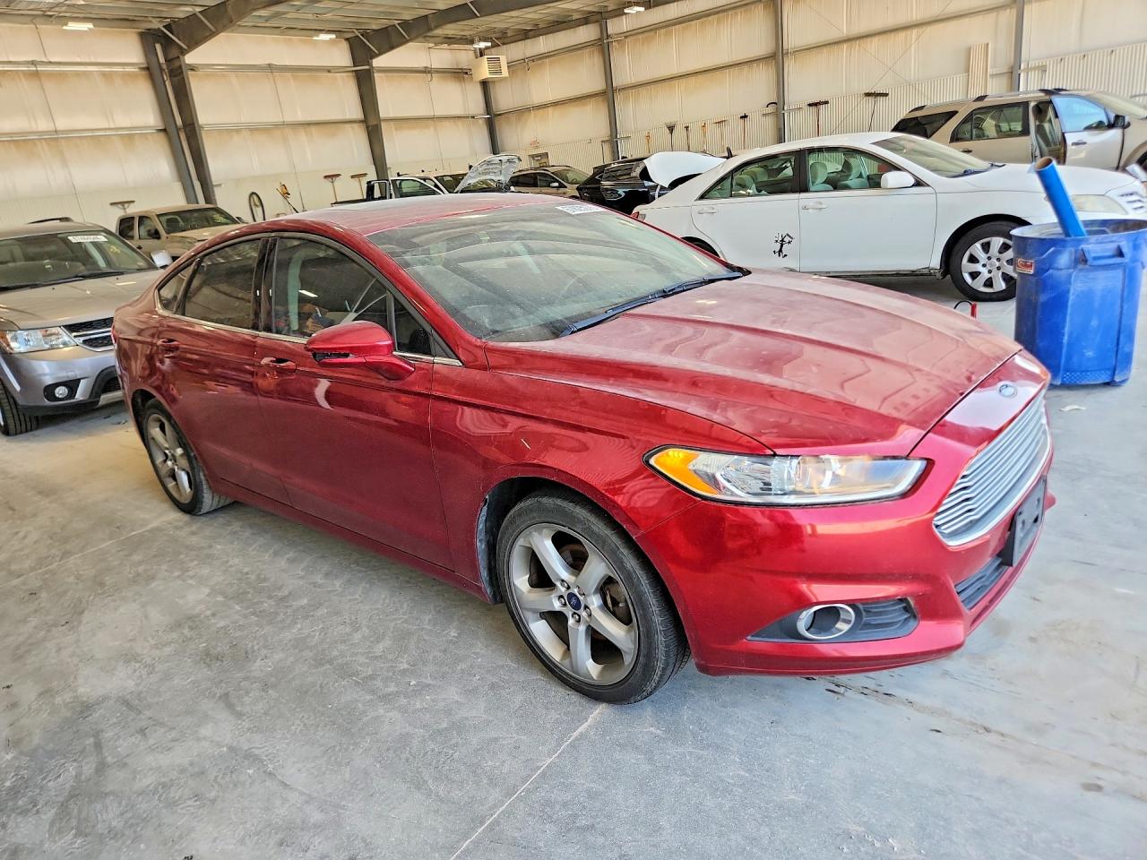 2015 Ford Fusion Se Красный vin: 3FA6P0HD8FR225455