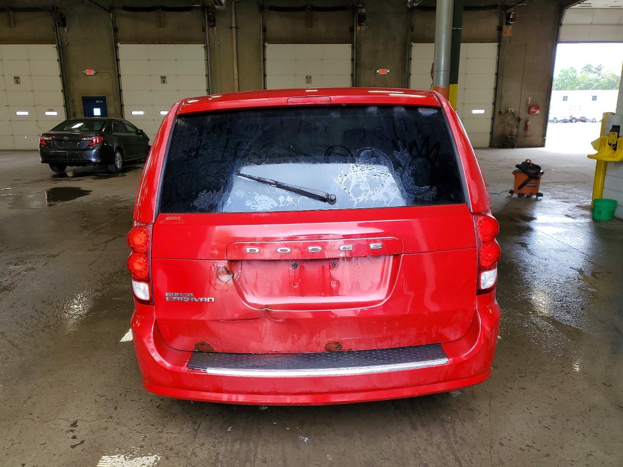 2012 Dodge Grand Caravan Se Красный vin: 2C4RDGBG5CR244283