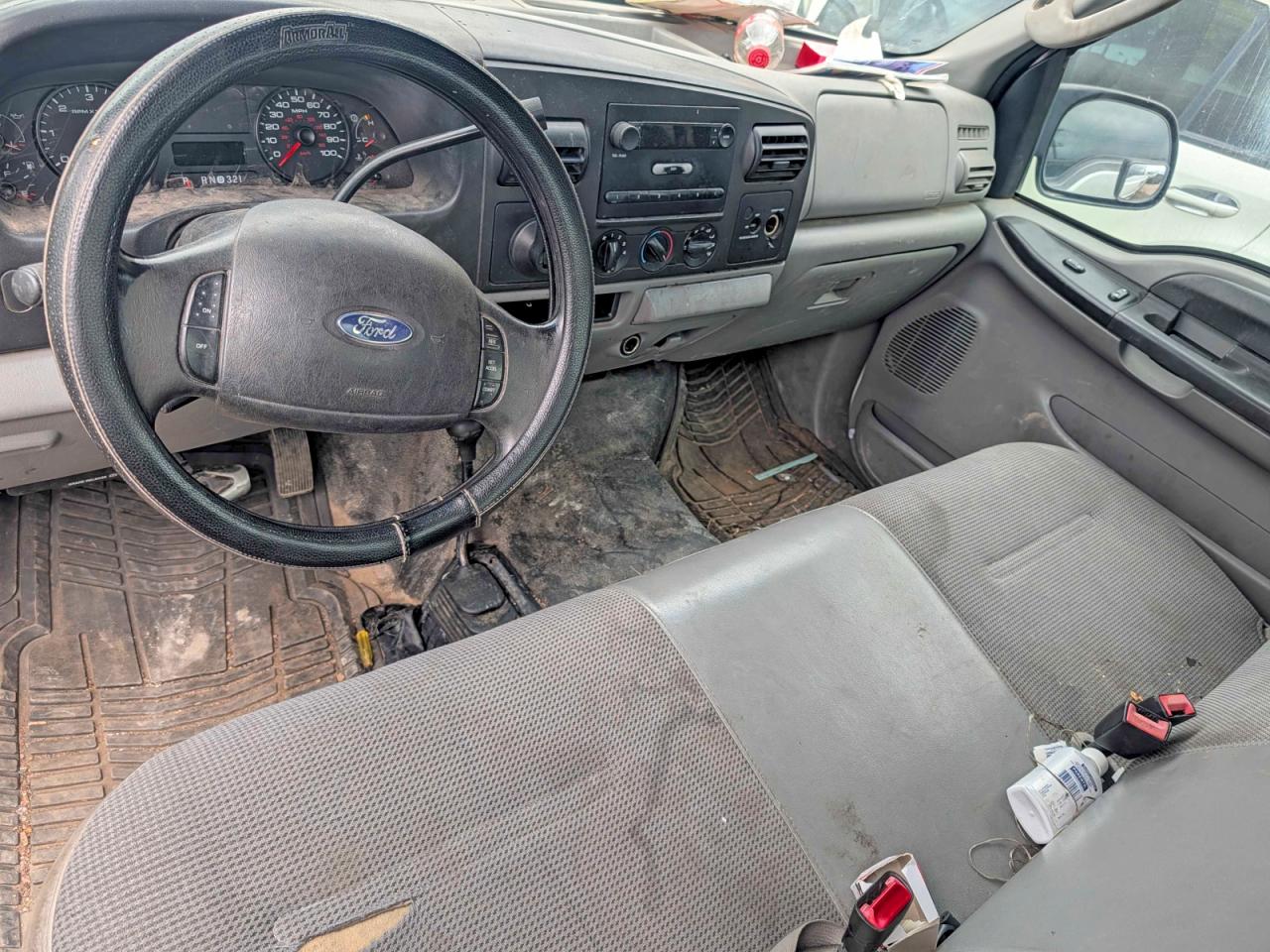 2006 Ford F250 Super Duty White vin: 1FTSX21596EC95332