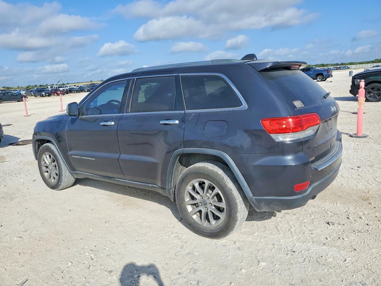 2014 Jeep Grand Cherokee Limited Blue vin: 1C4RJEBG1EC542855