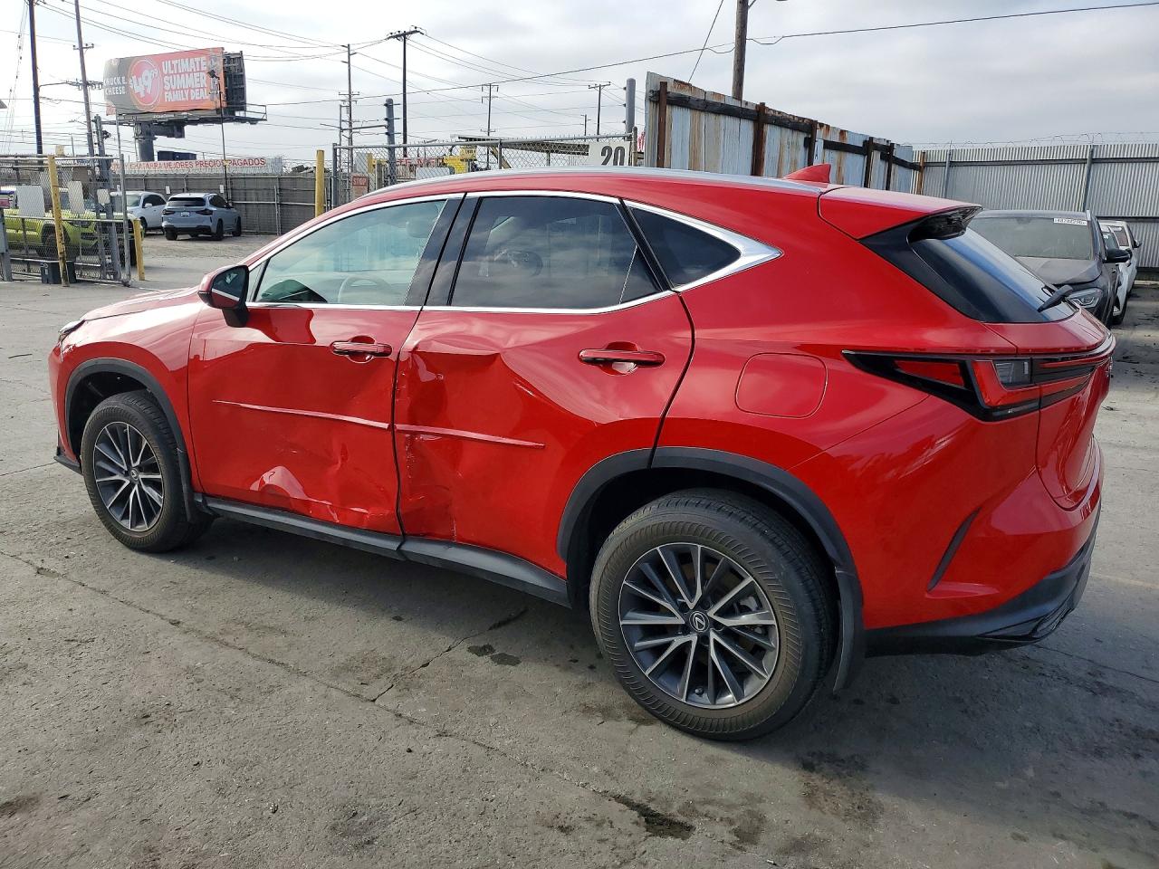2022 Lexus Nx 250 Red vin: 2T2ADCEZ5NC001428